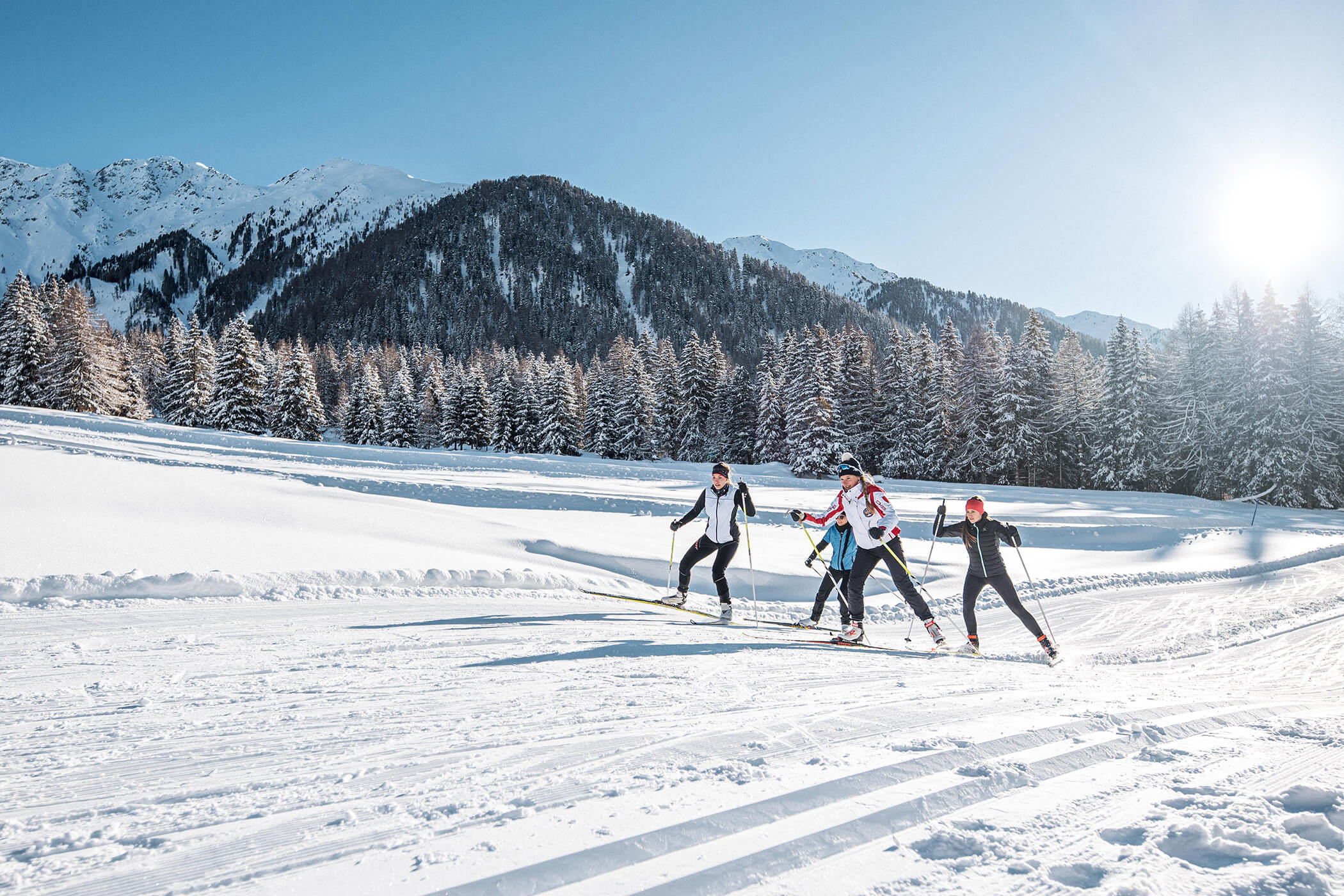 Cross country skiing